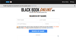 Desktop Screenshot of blackbookonline.info