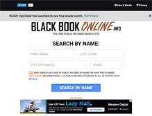 Tablet Screenshot of blackbookonline.info